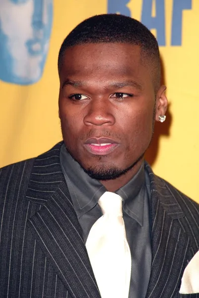 50 cent bei den 13. jährlichen bafta la brita awards, beverly hilton hotel, beverly hills, ca 11-04-04 — Stockfoto