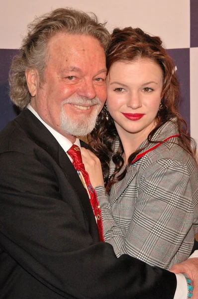 Russ tamblyn en amber tamblyn — Stockfoto