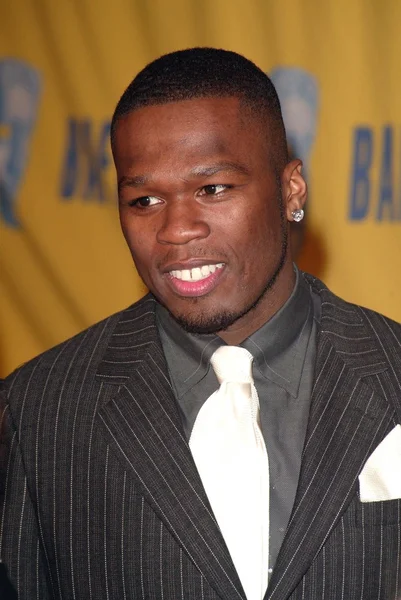50 Cent En los 13º Premios BAFTA LA Britannia, Beverly Hilton Hotel, Beverly Hills, CA 11-04-04 —  Fotos de Stock