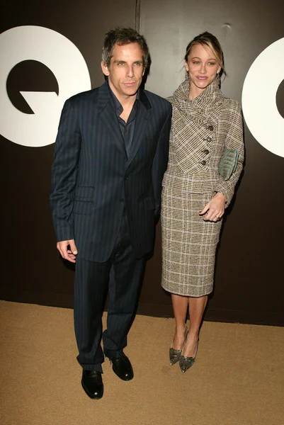 ベン ・ スティラーとの妻クリスティーン ・ テイラー — ストック写真