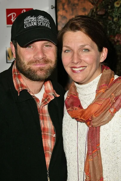 Sean Astin and wife Christine — Stock Photo, Image