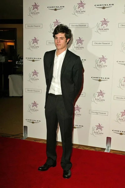 Adam Brody no The Lili Claire Foundations 7th Annual Benefit Gala Hosted by Matthew Perry, Century Plaza Hotel, Los Angeles, CA 11-16-04 — Fotografia de Stock