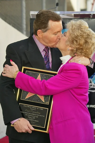 Fred Travalena Star auf dem Hollywood Walk of Fame — Stockfoto