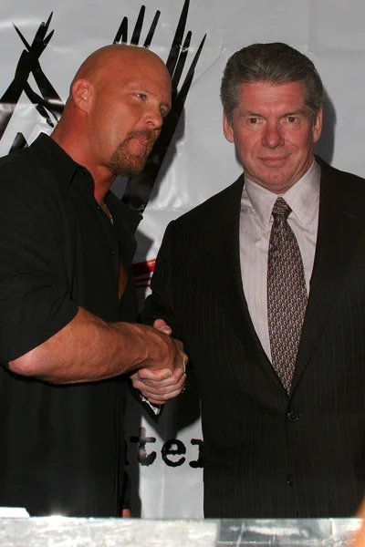 Stone Cold Steve Austin y Vince McMahon — Foto de Stock