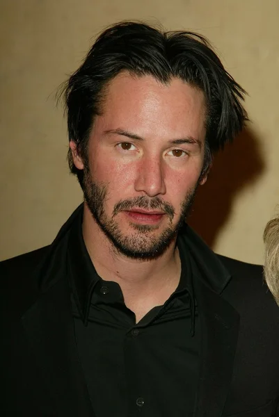 Keanu Reeves no Primeiro Treinador Anual Art Gala Event Art for the Heart, Christies, Beverly Hills, CA 11-04-04 — Fotografia de Stock