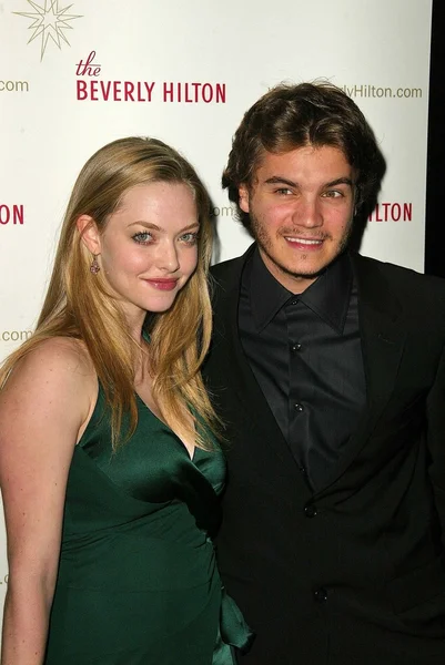 Amanda Seyfried, Emile Hirsch — Zdjęcie stockowe