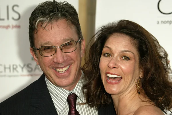 Tim Allen and Jane Hajduk — Stock Photo, Image