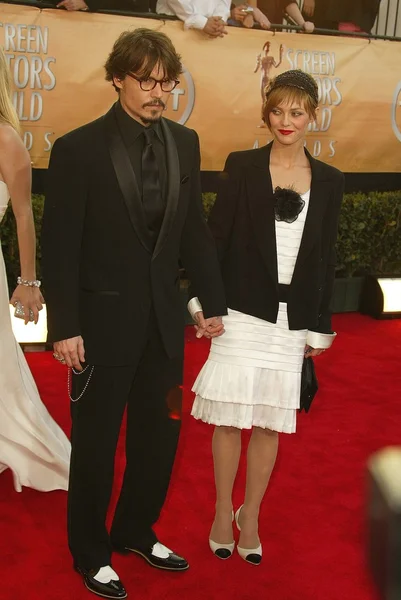 Johnny Depp és Vanessa Paradis — Stock Fotó
