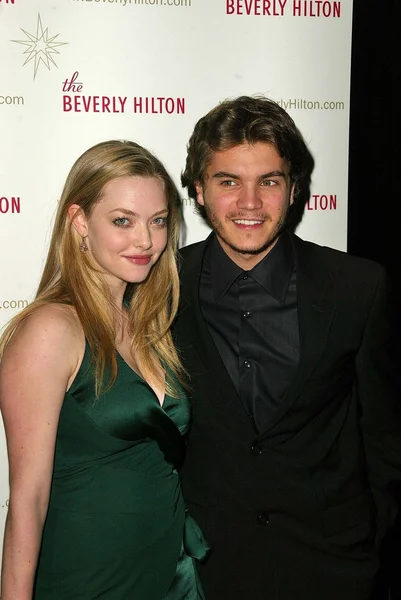 Amanda Seyfried, Emile Hirsch — Foto de Stock