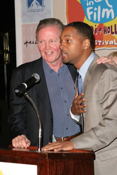 Jon voight och will smith — Stockfoto