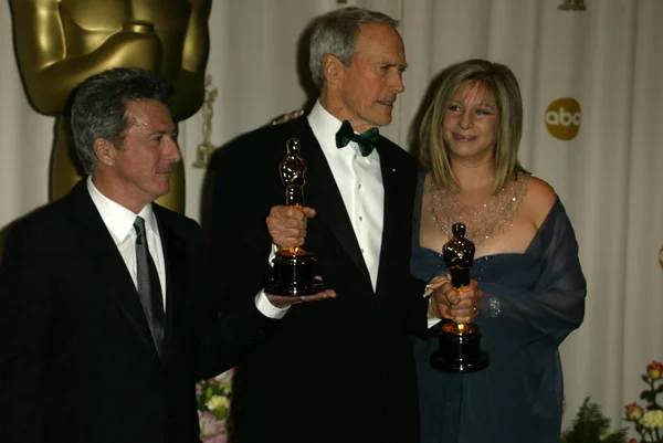 Barbra Streisand, Clint Eastwood, Dustin Hoffman — Zdjęcie stockowe