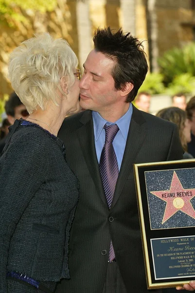 Patric Taylor e Keanu Reeves — Fotografia de Stock