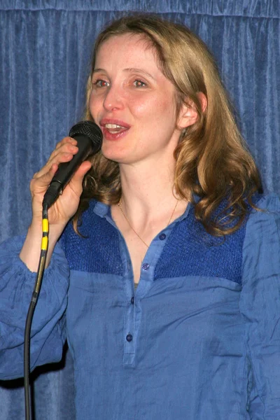 Q & A With Julie Delpy — Stock Photo, Image