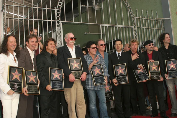 La stella del viaggio sulla Hollywood Walk of Fame — Foto Stock