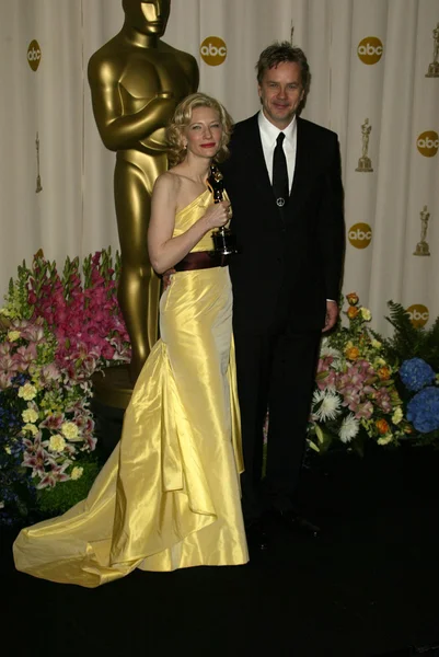 Cate Blanchett e Tim Robbins — Fotografia de Stock