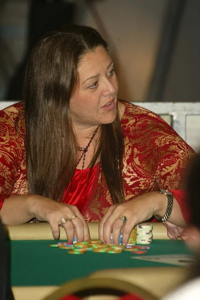 Świecie poker tour invitational 2005 - gry — Zdjęcie stockowe