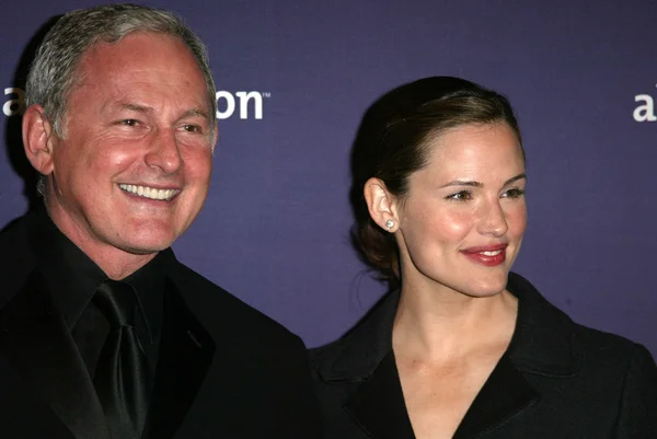 Victor Garber and Jennifer Garner — Stock Photo, Image