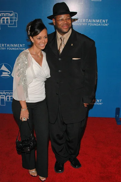 Sheree J. Wilson and husband Paul at the 2006 TV Land Awards. Barker