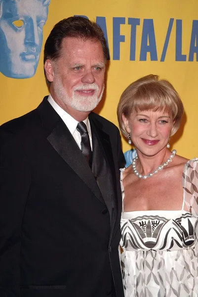 Taylor Hackford y Helen Mirren —  Fotos de Stock