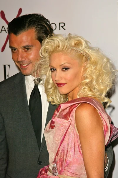 Gavin Rossdale and Gwen Stefani — Stock Photo, Image