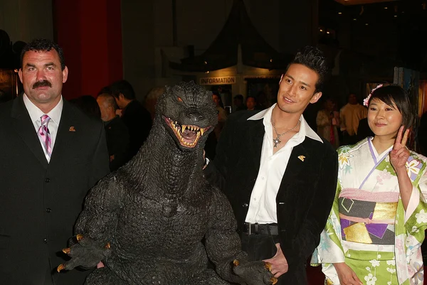 Weltpremiere von "godzilla: final wars"" — Stockfoto