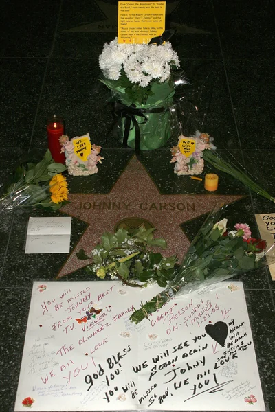 Em memória de Johnny Carson 1925 - 2005 — Fotografia de Stock