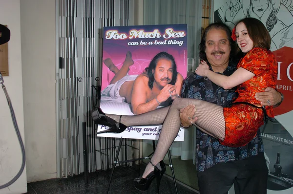 Ron Jeremy and Fifi Poubelle — Stock Photo, Image