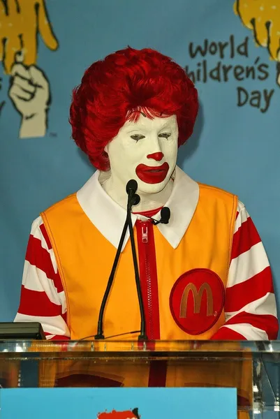 Ronald McDonald. — Fotografia de Stock