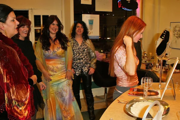 "Spadająca gwiazda"Design Biżuteria Fileena Bahris Launch Party — Zdjęcie stockowe