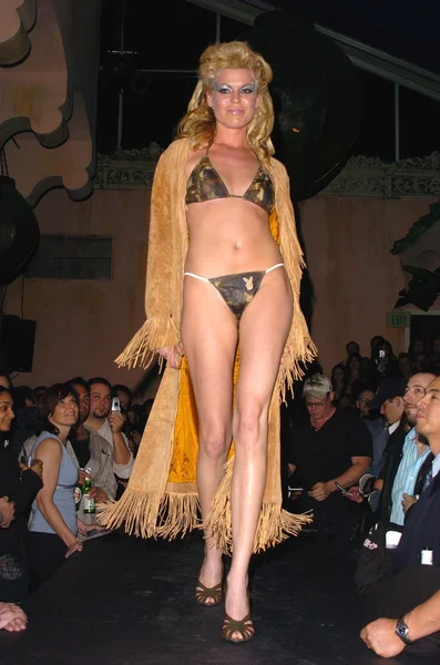 2005 playboy modeshow en partij — Stockfoto