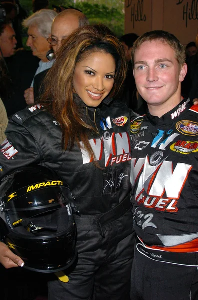 Traci Bingham e Shane Hmiel — Fotografia de Stock