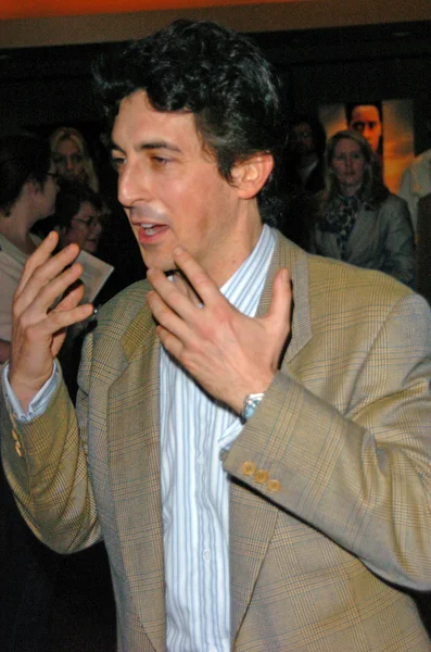 Alexander payne in de beyond woorden de schrijvers talk, schrijvers gilde theater, beverly hills, ca 02-17-05 — Stockfoto