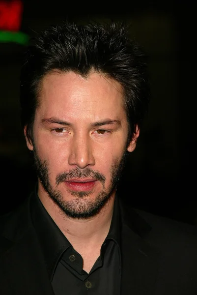 Keanu Reeves at the Constantine World Premiere, Graumans Chinese Theatre, Hollywood, CA 02-16-05 — Stock Photo, Image