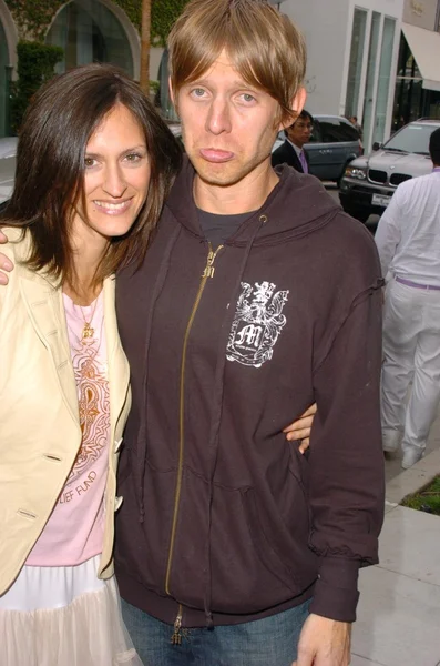 Chris Chaney and wife Tiffany — Stock Photo, Image