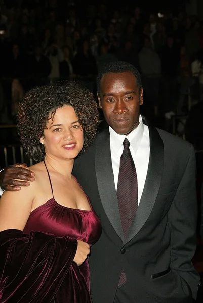 Don Cheadle y Bridgid Coulter —  Fotos de Stock