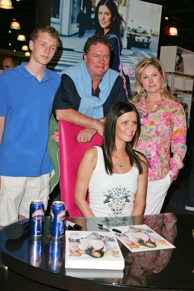 Barron Hilton, Kathy Hilton, Rick Hilton Nicky Hilton — Zdjęcie stockowe