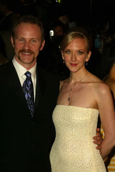 Morgan Spurlock y Alexandra Jamieson —  Fotos de Stock