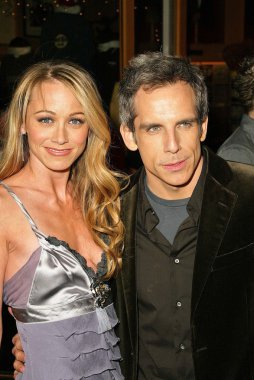 Ben stiller ve karısı christine taylor