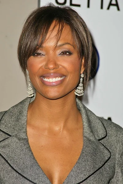 Aisha Tyler at the 2005 Volkswagen Jetta Premiere Party, The Lot, West Hollywood, CA 01-05-05 — Stock Photo, Image