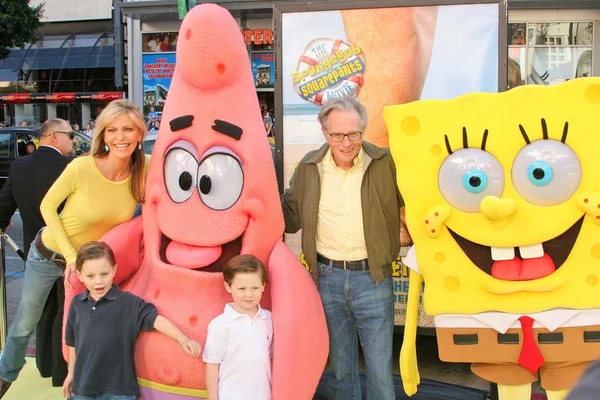 Dünya prömiyeri "spongebob squarepants movie" — Stok fotoğraf