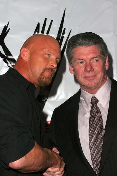 Stone Cold Steve Austin and Vince McMahon — Stock Photo, Image