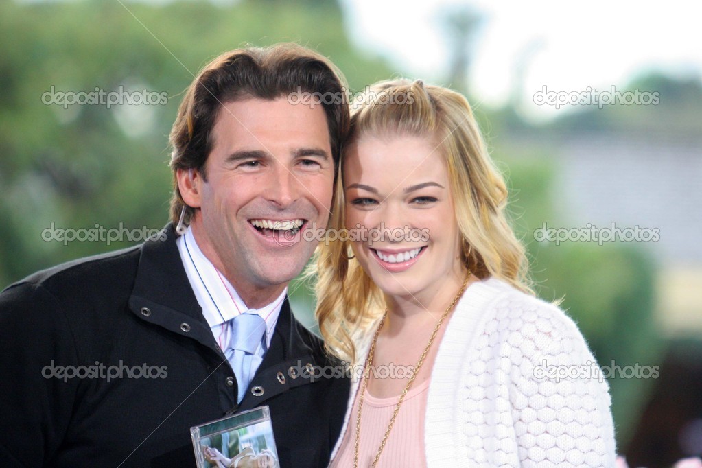 Steve Santagati and LeAnn Rimes Stock Editorial Photo © s_bukley