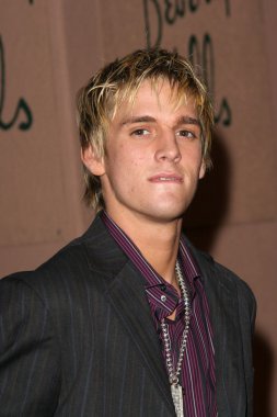 Aaron carter 2005 EMI, post grammy bash, beverly hills hotel, beverly hills, ca, 02-13-05
