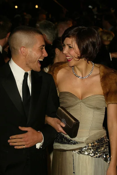 Jake gyllenhaal und maggie gyllenhaal — Stockfoto