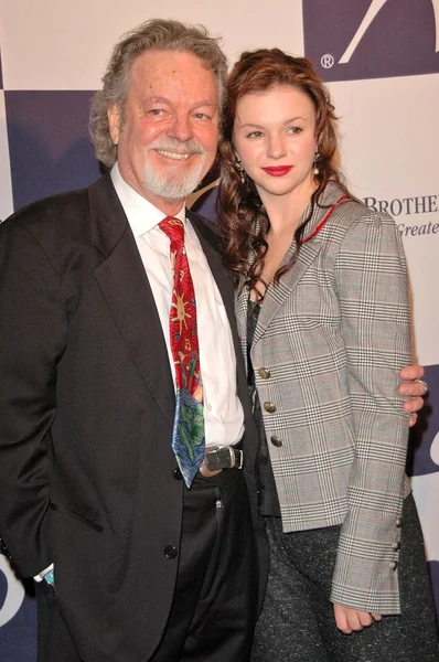 Russ Tamblyn y Amber Tamblyn — Foto de Stock