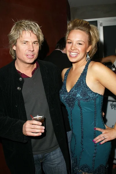 Kato kaelin ve leena holland — Stok fotoğraf