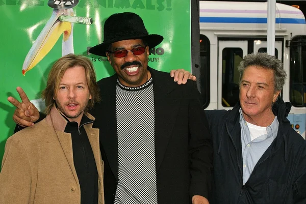 David Spade, Steve Harvey and Dustin Hoffman — Stock Photo, Image