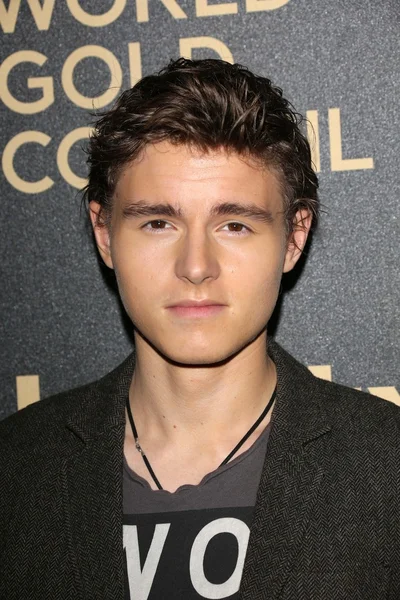 Callan McAuliffe na Hollywood Foreign Press Association And InStyle Miss Golden Globe 2013 Party, Cecconi 's, Los Angeles, CA 11-29-12 — Fotografia de Stock