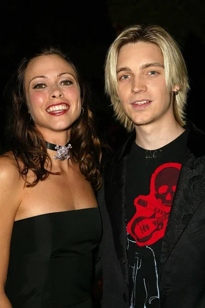 Jennifer sky och alex band — Stockfoto