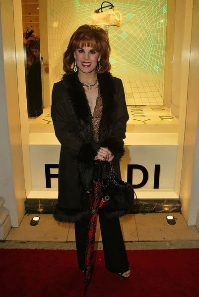 Katherine Kramer en la Gala de la Semana de la Moda de Fendi, Fendi, Beverly Hills, CA 03-18-05 — Foto de Stock